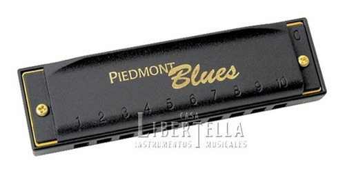 Kit De 7 Armónicas Hohner Piedmont Nuevo G A Bb C D E F