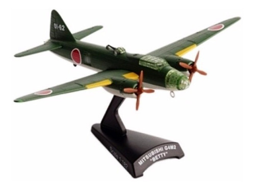 Miniatura Bombardeiro Japonês Mitsubishi G4m2 1:182 Delprado