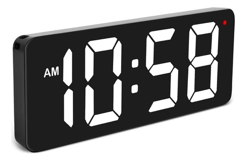 Reloj Digital Alarma Calendario Y Temperatura Conexión Usb 