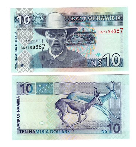 Namibia - Billete 10 Dólares 2011 - Unc