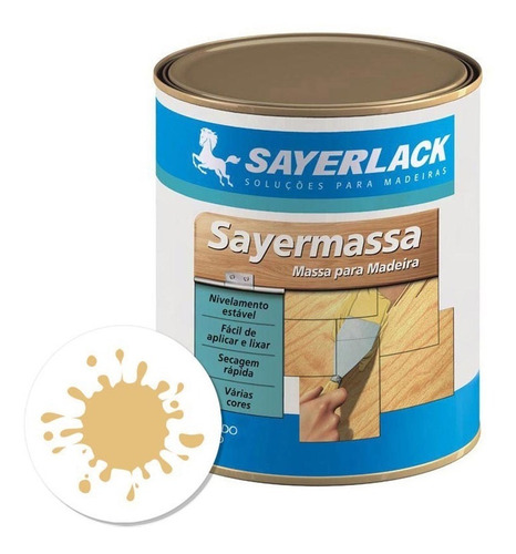 Massa P/ Madeira Sayermassa Cerejeira 380ml Sayerlack