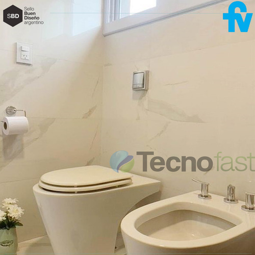 Combo Valvula Inodoro Fv 368.01 + Tecla Fv Dual 368.04