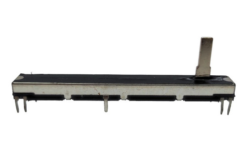 Potenciometro Deslizable Doble Fader B10k Estereo Mezcladora