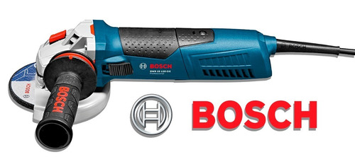 Miniamoladora angular Bosch Professional GWS 17-125 CIE color azul 1700 W 220 V + accesorio
