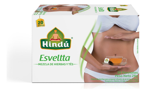 Esveltta Original Hindu Caja X20 Bo - Unidad a $490