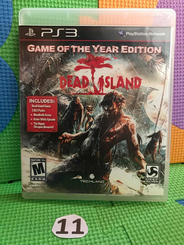 Dead Island Game Of The Year - Ps3