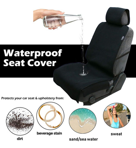 Fundas De Asiento Impermeables, Universales Impermeables Par