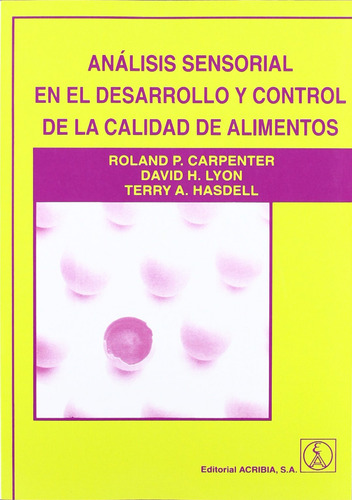 Analisis Sensorial Derrallo Y Control Calidad De Alimentos C