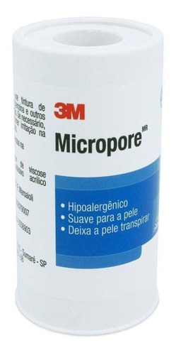 3m Esparadrapo Hospitalar Micropore 10x10