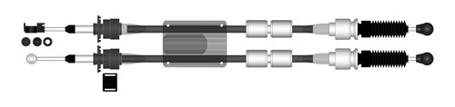 Cable Chicote Palanca Selector Velocidades Chevr Spark 13-17