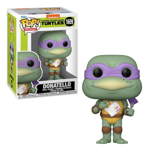 Boneco Funko Pop! As Tartarugas Ninja - Donatello Com Pizza