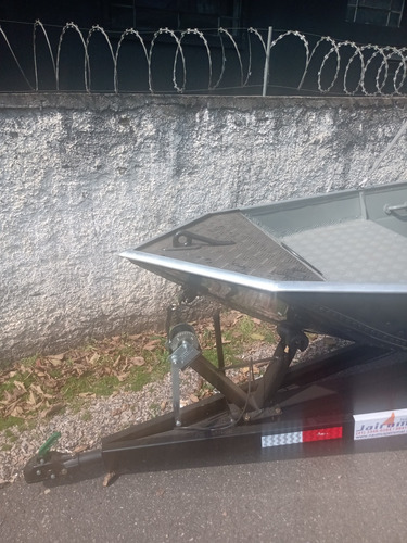 Barco 6m Aluminio Carreta Com Motor Hidea 15