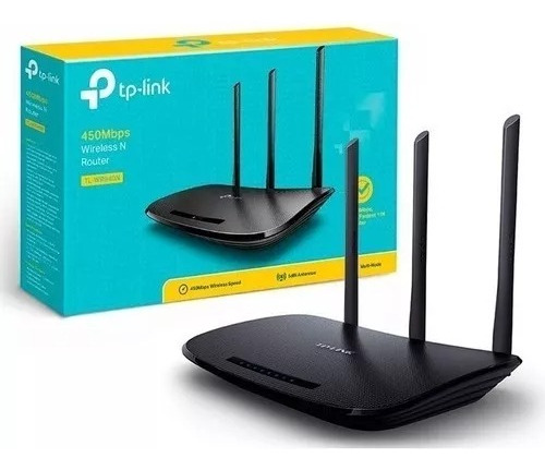 Router Tp-link 450mbps Wifi 3 Antenas Inalambrico Tl-wr940n