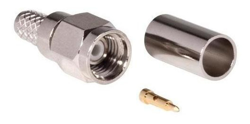 Plug Macho Sma Para Cable Rg58 Con Pin Para Soldar Steren