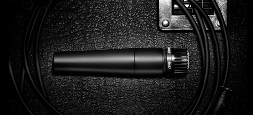 Micrófono Shure SM SM57-LC dinámico cardioide negro