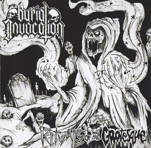 Cd-ep (burial Invocation-rituals Of The Grotesque) Ddr004cd