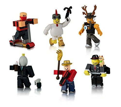 Roblox Citizens 6 Pack Figura De Acción Masters - roblox minion tycoon this is despicable