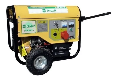 comprar Grupo Electrógeno Naftero Niwa Gnw-73-er 7kva 380v 