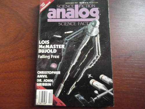 Analog Science Fiction Magazine December 1987 Ingles Bujold