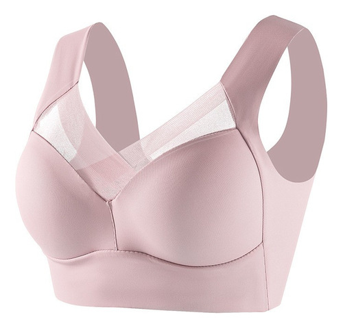 Chaleco De Encaje Sin Tirantes Tipo Sujetador B Para Mujer C