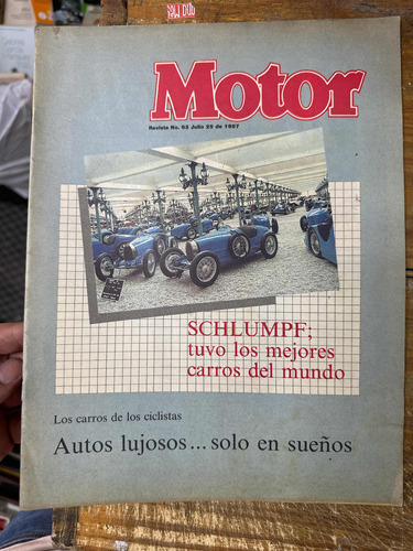 Revista Motor No. 63 - Julio 25 De 1987