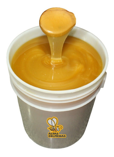 Miel De Abeja 100%, Cubeta 27kgs/20lt, Las Colmenas De Oro