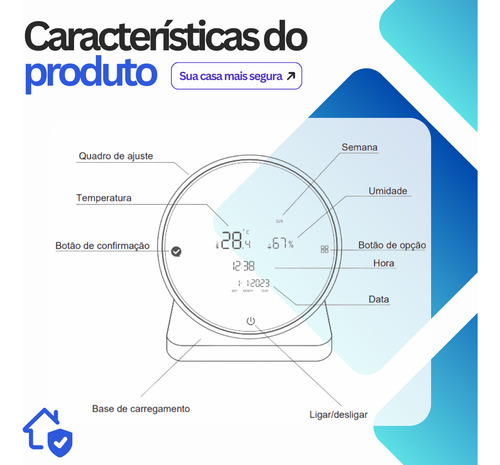 Central Wi-fi Ir Com Sensor De Temperatura E Umidade Srw-tl