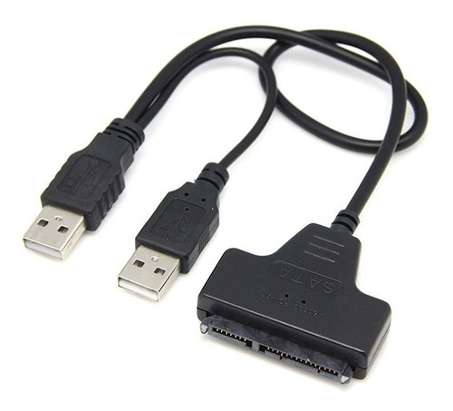 Cable Adaptador Sata A Usb 2.0 Disco Rigido Hdd Ssd 2.5 3.5