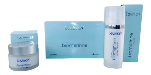  Biomarinne 3 X Levina   Ampollas /  Serum / Crema Anti-age 