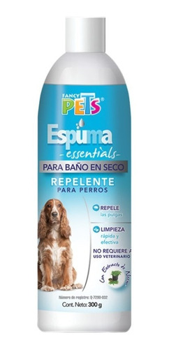 Fancy Pets Espuma Repelente Para Baño En Seco 300 Gr