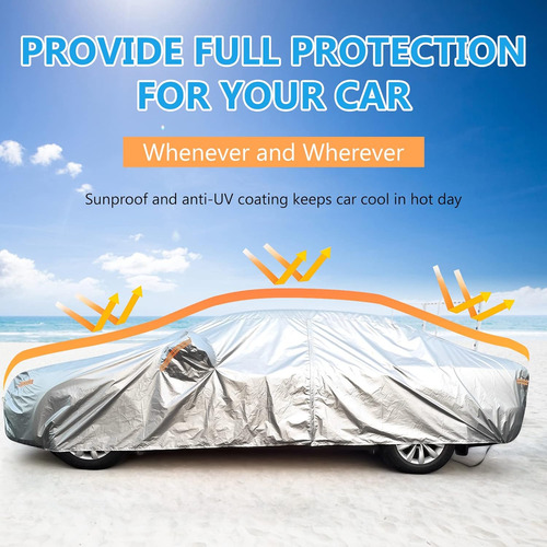 Funda Para Coche Con Cremallera, Fundas Completas Pa_4124672