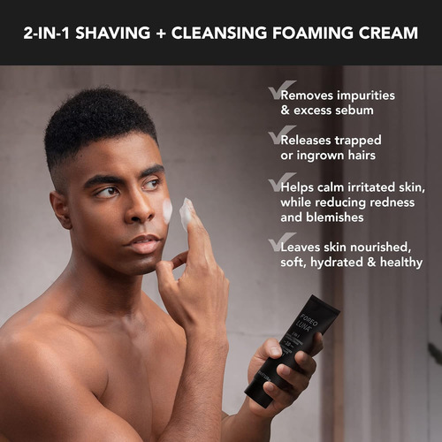 Foreo Luna Crema De Afeitar 2 En 1 + Crema Espumosa Limpiado