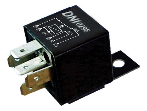 Relé Relay Inversor 24v 5t C/diodo Para Iveco Mercedes Benz 