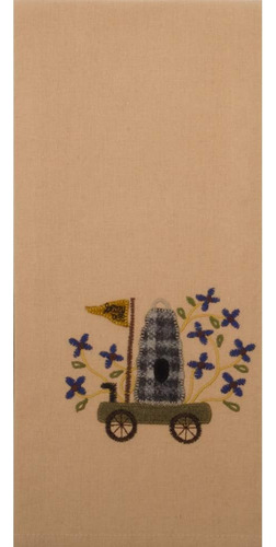 Colecciones Para El Hogar De Raghu Honey Bee Nutmeg Towel