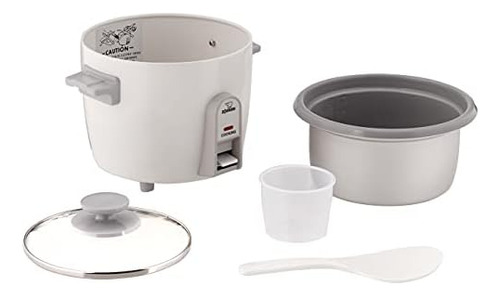 Olla Arrocera Zojirushi Nhs-06 De 3 Tazas (cruda), Blanca