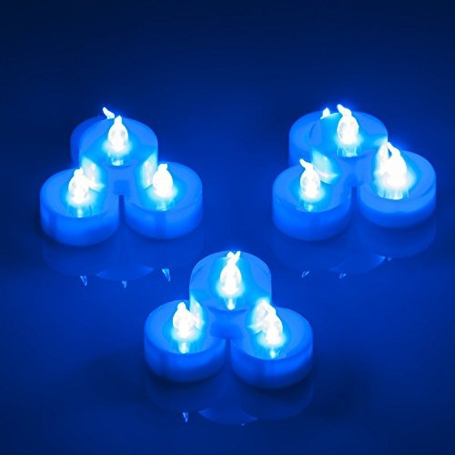 18 Pzs. Tealight Led Lámparas De Vela Luz De Té No