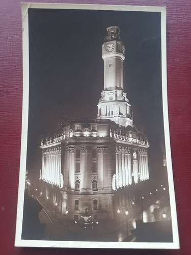 Buenos Aires Foto Postal Edificio Del Concejo Deliberante