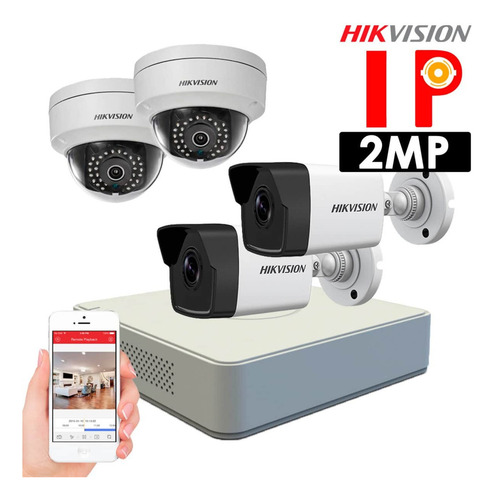 Instalaión De Cámaras De Seguridad Ip O Wifi Blanco