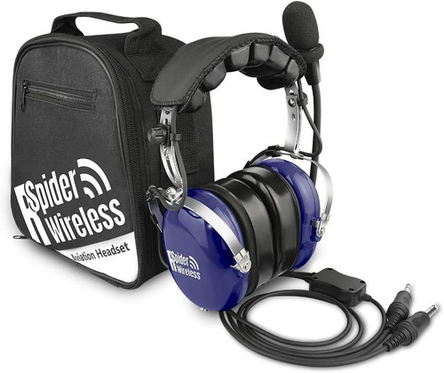 Auriculares De Aviación Noise Cancelling 24db Para Pilotos