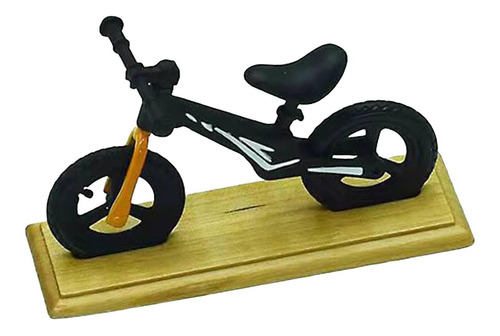 Brinquedo De Bicicleta Em Miniatura Escala 1:12, Preto