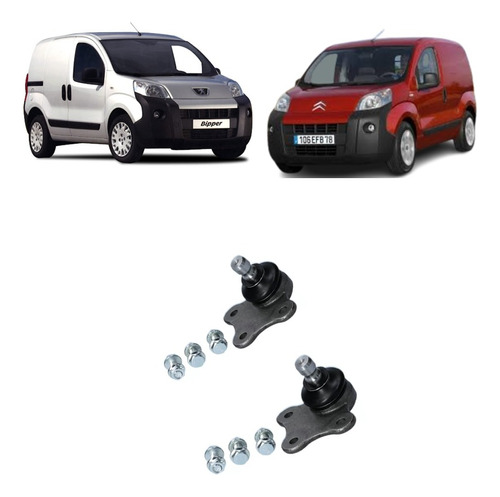 Rotulas Peugeot Bipper, Citroen Nemo (par)