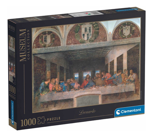 Rompecabezas Clementoni 1000 Piezas Ultima Cena Da Vinci