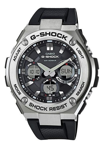 Casio 'g Shock' Reloj Casual De Resina Y Acero Inoxidable