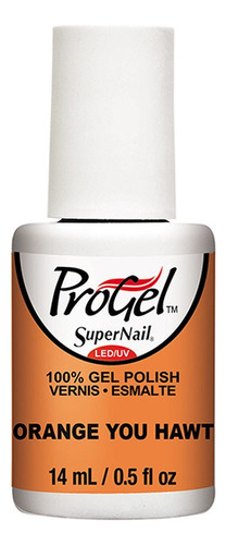 Esmalte Semipermanente Supernail Progel Orange You Hawt 14ml