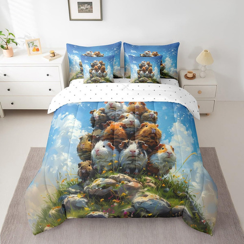 Erosebridal Kids Cute Guinea Pig Bed In A Bag Juego De De 7