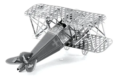 Avión Fokker D.vii Puzzle Metal Modelismo Rompecabezas