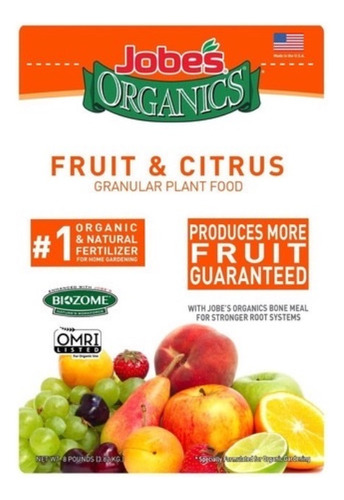 Alimento Fert Jobes Organico Frutas & Citricos 1.81kg