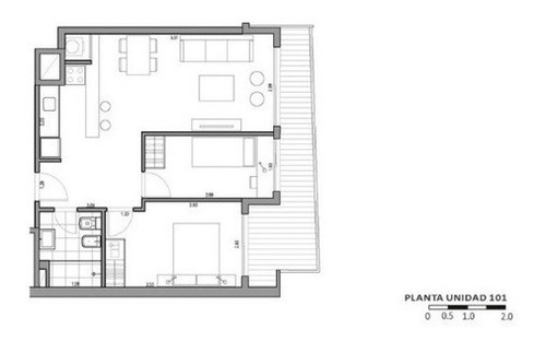 Imagen 2 de 6 de Va362 - Venta Apto 2 D. Frente En Centro Edimboro Quiroga