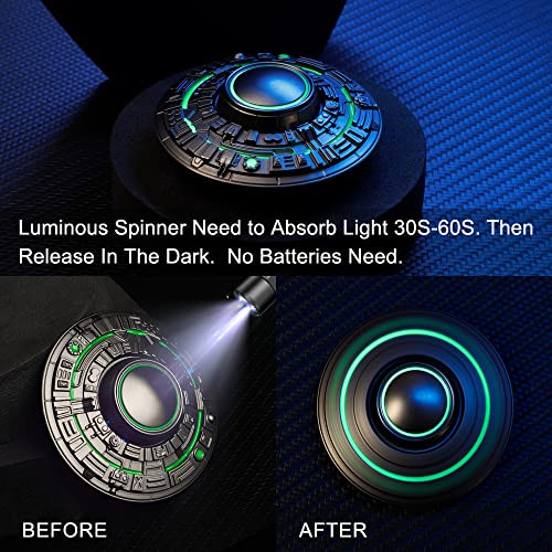 Cool Spaceship Fidget Spinners Metal, Ufo Model Finger ...
