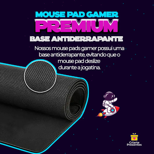 Mouse Pad Gamer Speed Extra Grande 90x50 Abstract Liquid #1